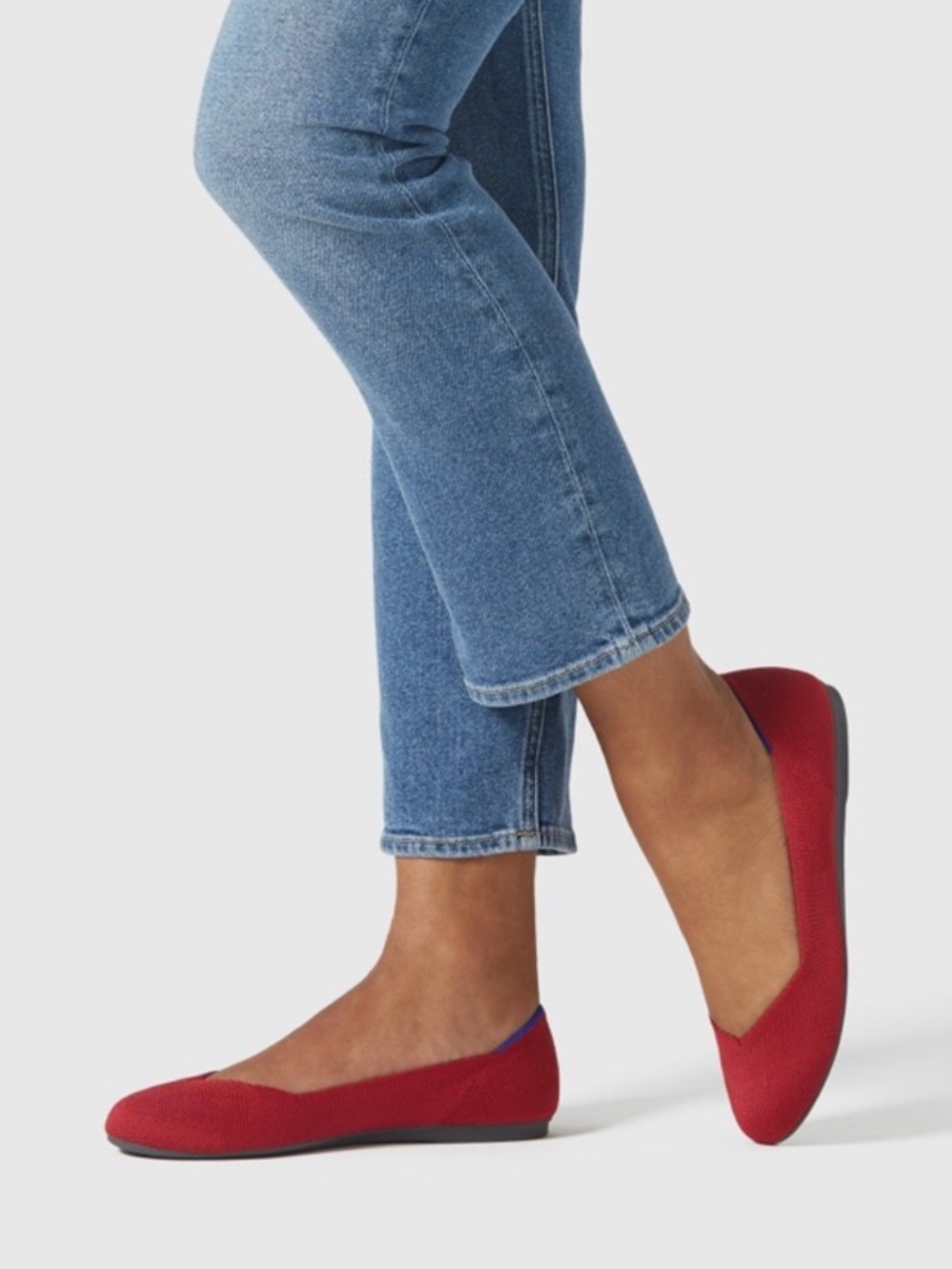 Rothys red flats